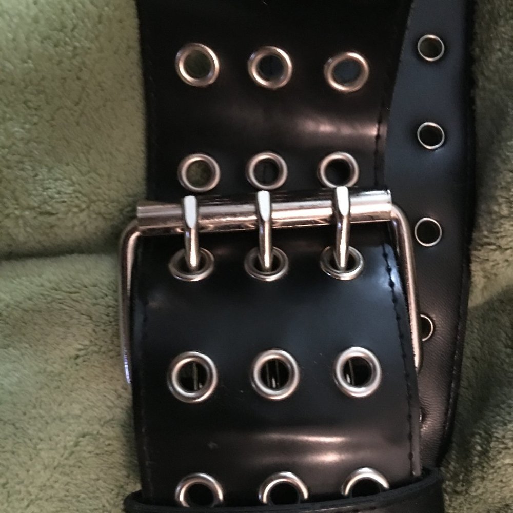 Lg. Black belt ( Rock n' Roll/ Punk/ Heavy Metal )